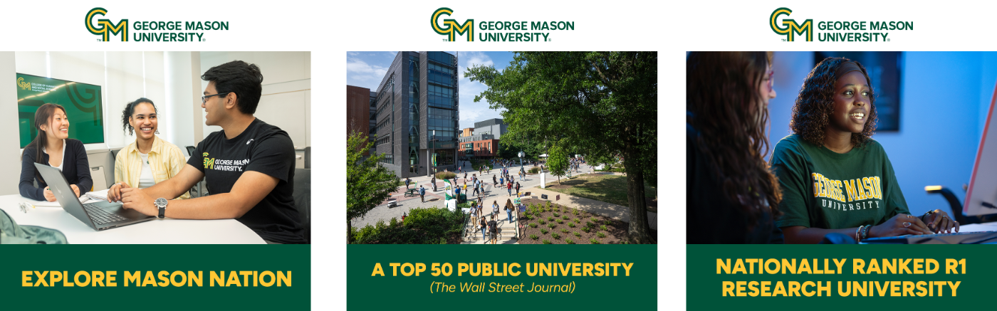 George Mason University Instagram Meta ad